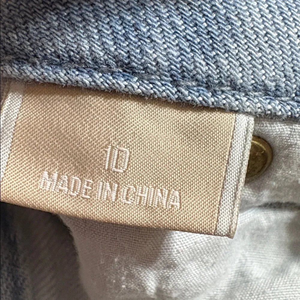 Michael Kors Light Blue Flare Jeans